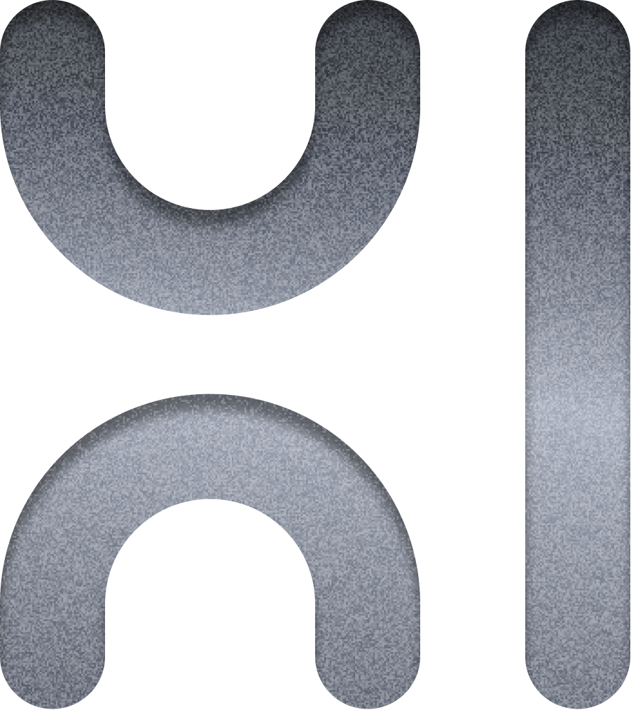 UI-AI metal carved logo