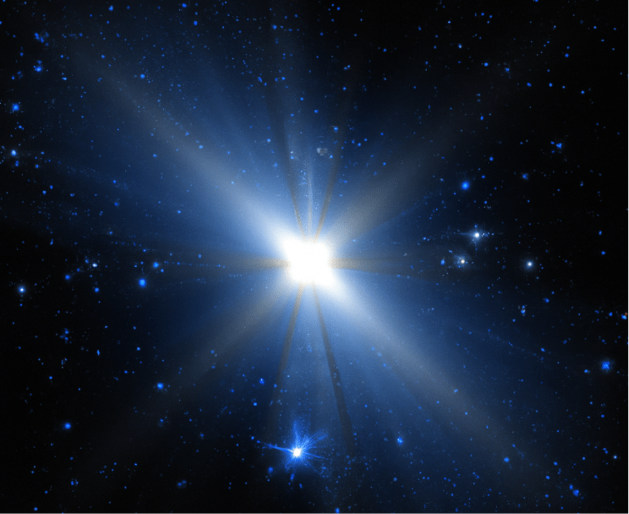 Image of blue star